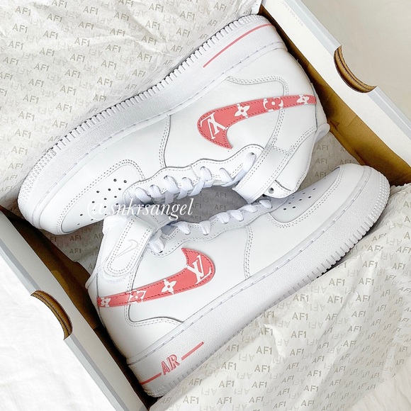 Nike custom air force 1 mid sneakers - Picture 2 of 2